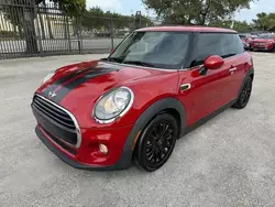 Salvage cars for sale at Miami, FL auction: 2018 Mini Cooper