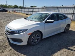 Salvage cars for sale at Sacramento, CA auction: 2018 Honda Civic EX