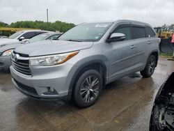 Salvage cars for sale from Copart Windsor, NJ: 2016 Toyota Highlander XLE