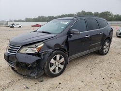 Salvage cars for sale at New Braunfels, TX auction: 2014 Chevrolet Traverse LTZ