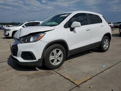 Salvage cars for sale at Grand Prairie, TX auction: 2020 Chevrolet Trax LS