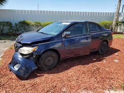 Toyota Corolla Base Vehiculos salvage en venta: 2011 Toyota Corolla Base