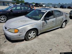 Salvage cars for sale at Harleyville, SC auction: 2000 Pontiac Grand AM SE1