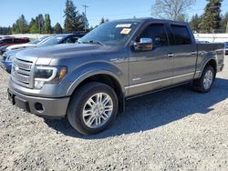 Salvage trucks for sale at Graham, WA auction: 2012 Ford F150 Supercrew
