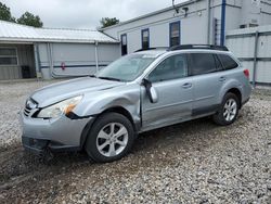 Salvage cars for sale at Prairie Grove, AR auction: 2012 Subaru Outback 2.5I Limited