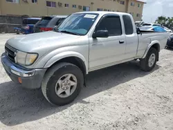 Salvage cars for sale from Copart Opa Locka, FL: 2000 Toyota Tacoma Xtracab Prerunner