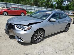 Salvage cars for sale at Hampton, VA auction: 2019 Acura TLX