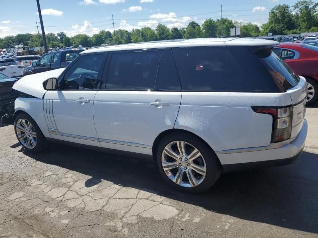 2015 Land Rover Range Rover Autobiography Black