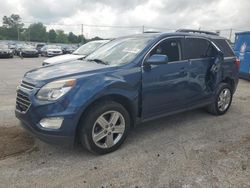 Salvage cars for sale at Lawrenceburg, KY auction: 2016 Chevrolet Equinox LT