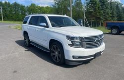 Vehiculos salvage en venta de Copart Central Square, NY: 2017 Chevrolet Tahoe K1500 Premier