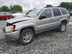 Salvage cars for sale at Mebane, NC auction: 2000 Jeep Grand Cherokee Limited