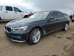 2018 BMW 750 XI en venta en Brighton, CO