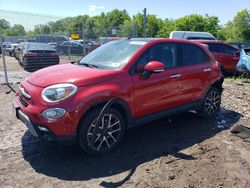 Salvage cars for sale at Chalfont, PA auction: 2016 Fiat 500X Trekking Plus