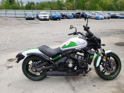 Salvage motorcycles for sale at North Billerica, MA auction: 2017 Kawasaki EN650 E