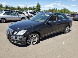 Salvage cars for sale at Woodburn, OR auction: 2011 Mercedes-Benz E 350