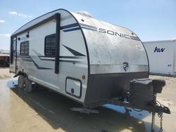 Salvage trucks for sale at Grand Prairie, TX auction: 2019 Soni Travel Trailer