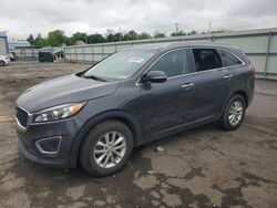 Salvage cars for sale from Copart Pennsburg, PA: 2016 KIA Sorento LX
