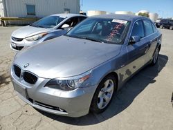 Salvage cars for sale at Martinez, CA auction: 2004 BMW 530 I