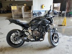 Salvage motorcycles for sale at Windsor, NJ auction: 2016 Yamaha FZ07