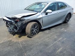 Salvage cars for sale at Opa Locka, FL auction: 2024 Toyota Camry SE Night Shade