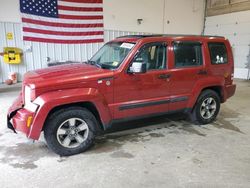 Salvage cars for sale at Candia, NH auction: 2008 Jeep Liberty Sport