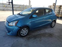 Salvage cars for sale from Copart Anthony, TX: 2014 Mitsubishi Mirage ES