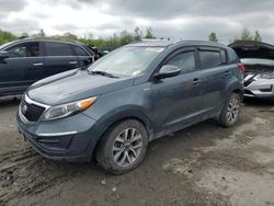 Vehiculos salvage en venta de Copart Duryea, PA: 2015 KIA Sportage LX