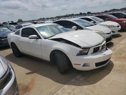 Salvage cars for sale at Wilmer, TX auction: 2012 Ford Mustang