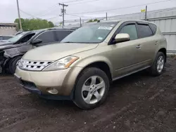 Salvage cars for sale from Copart New Britain, CT: 2005 Nissan Murano SL