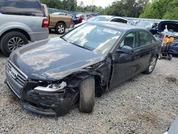 Audi salvage cars for sale: 2009 Audi A4 2.0T Quattro