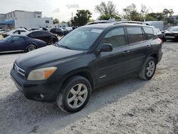 Salvage cars for sale at Opa Locka, FL auction: 2008 Toyota Rav4 Limited