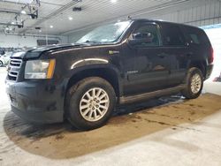 Chevrolet Tahoe salvage cars for sale: 2011 Chevrolet Tahoe Hybrid