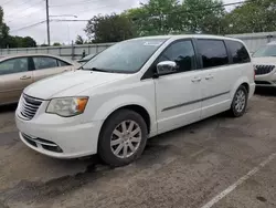 Salvage cars for sale at Moraine, OH auction: 2011 Chrysler Town & Country Touring L