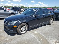 Salvage cars for sale at Cahokia Heights, IL auction: 2014 Mercedes-Benz C 300 4matic