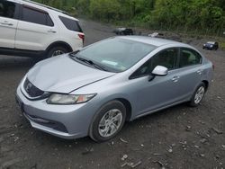 Buy Salvage Cars For Sale now at auction: 2013 Honda Civic LX