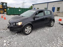 Salvage cars for sale at Barberton, OH auction: 2013 Chevrolet Sonic LS