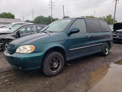 Salvage cars for sale from Copart Columbus, OH: 2005 KIA Sedona EX