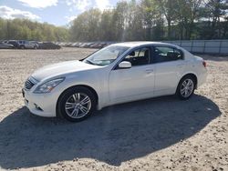 Salvage cars for sale at North Billerica, MA auction: 2013 Infiniti G37