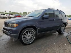 Salvage cars for sale from Copart Mercedes, TX: 2005 BMW X5 3.0I