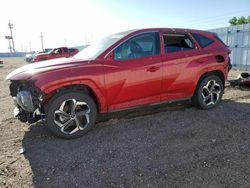 Salvage cars for sale at Greenwood, NE auction: 2022 Hyundai Tucson Limited