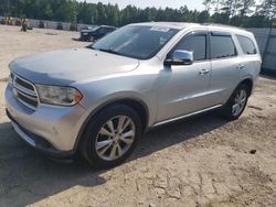 Vehiculos salvage en venta de Copart Harleyville, SC: 2011 Dodge Durango Crew