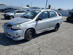 Salvage cars for sale at Van Nuys, CA auction: 2003 Toyota Echo
