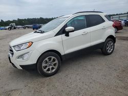 Salvage cars for sale from Copart Harleyville, SC: 2022 Ford Ecosport SE