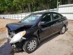 Salvage cars for sale from Copart Austell, GA: 2013 Nissan Versa S