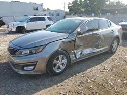 Salvage cars for sale at Opa Locka, FL auction: 2015 KIA Optima LX