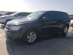 Salvage cars for sale at Grand Prairie, TX auction: 2013 Dodge Journey SE