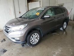 Salvage cars for sale from Copart Madisonville, TN: 2015 Honda CR-V EX