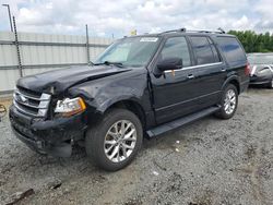Salvage cars for sale at Lumberton, NC auction: 2016 Ford Expedition Limited