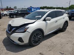 Salvage cars for sale at Indianapolis, IN auction: 2021 Nissan Murano SL