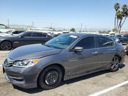 Honda Accord Sport salvage cars for sale: 2017 Honda Accord Sport